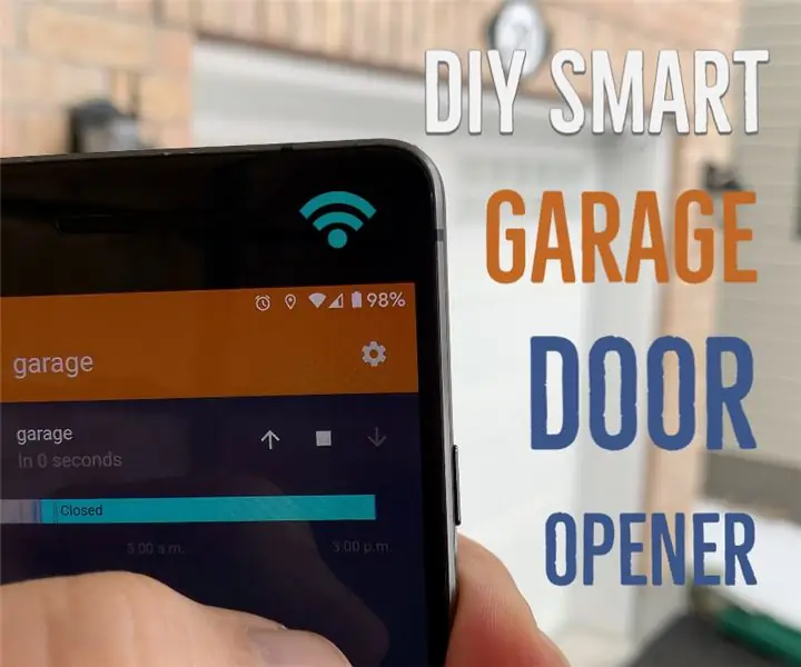 Abridor de porta de garagem inteligente DIY + Integração com Assistente de casa: 5 etapas