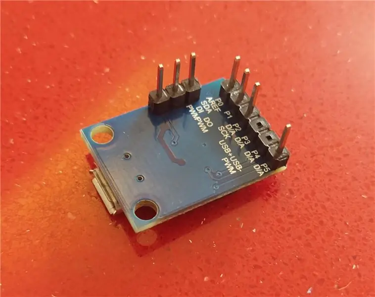 Soldeerpennen op de AtTiny85