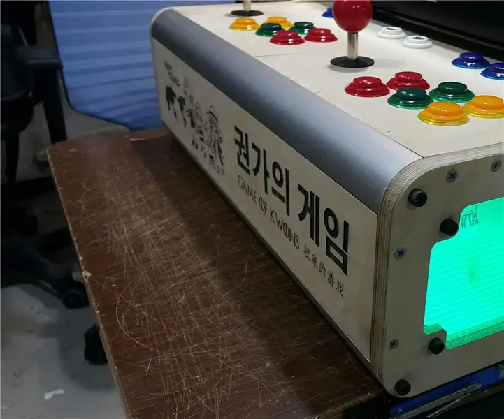 Arcade Game Machine With Raspberry Pi: 7 trin (med billeder)