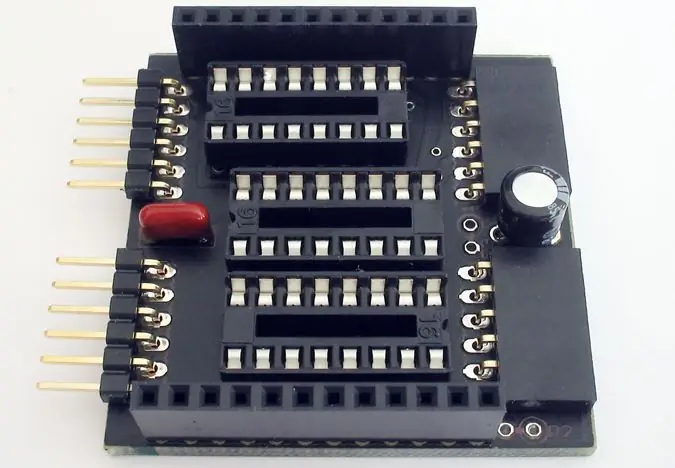 Inserimento dei condensatori di disaccoppiamento