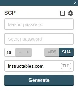 SGP: Configuração