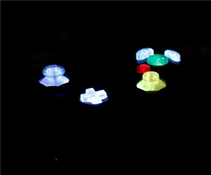 Gamecube መቆጣጠሪያ LED Mod: 8 ደረጃዎች (ከስዕሎች ጋር)