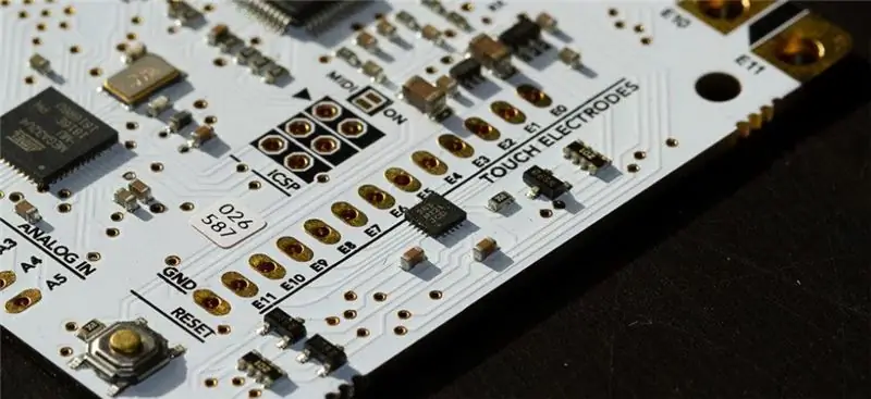 Soundplant + 2 Bareconductive Boards = 24 Input Instrument Digital