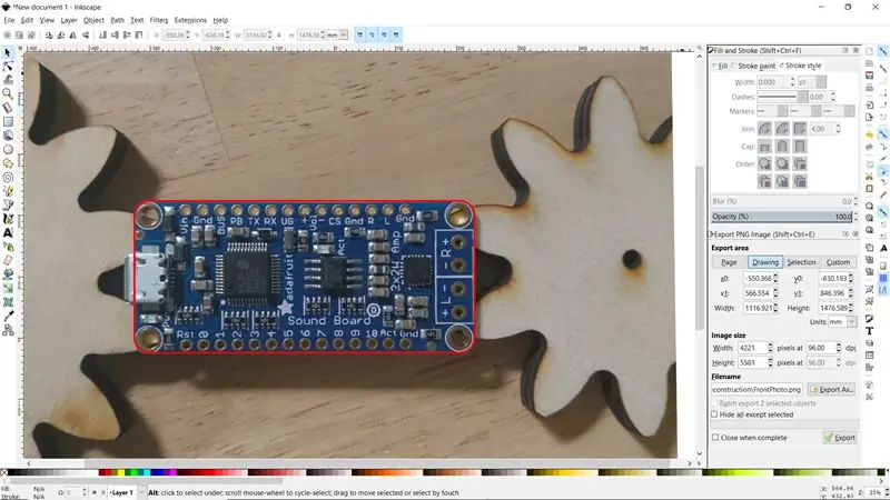 Prepara le tue immagini in Inkscape