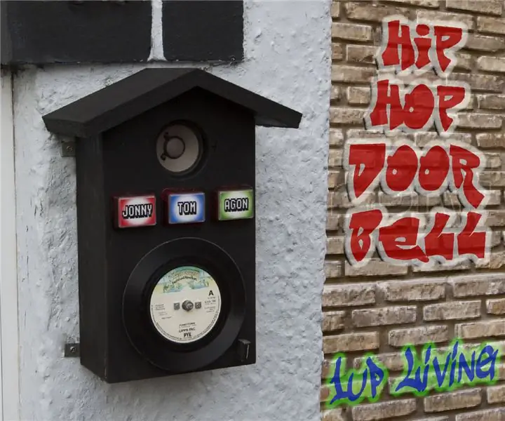 The Hip Hop Door Bell: 9 βήματα (με εικόνες)