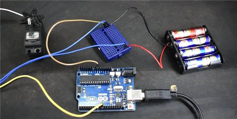 ARDUINO: KAKO KORISTITI SERVO MOTOR S VANJSKOM SNAGOM