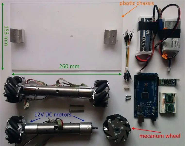 Bygning af robotchassis