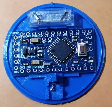 Monteer die Arduino en die vibrasiesensor