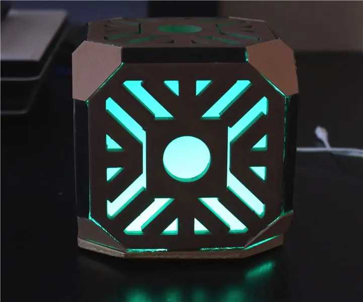 Osvijetljeni LED holokron (Ratovi zvijezda): Napravljeno u Fusion 360: 18 koraka (sa slikama)