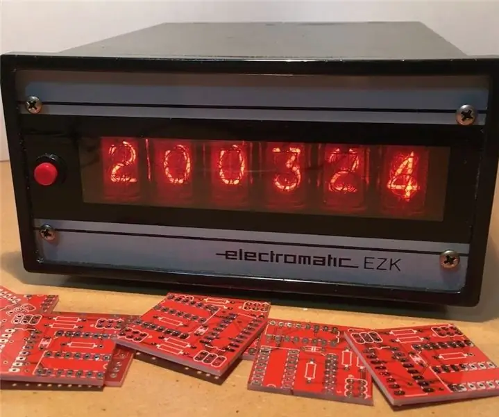 Maraming nalalaman I / O Extender PCB upang Makontrol ang Maraming Mga Nixie Tubes Sa I2C: 9 Mga Hakbang (na may Mga Larawan)