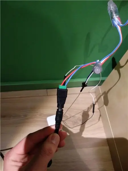 Připojení Neopixelů