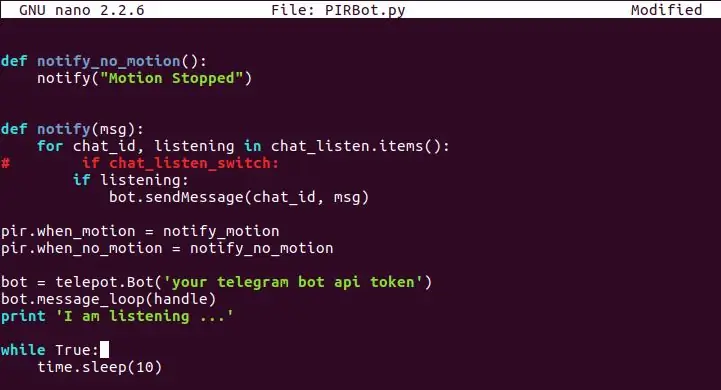 Bot thiab Raspberry Pi