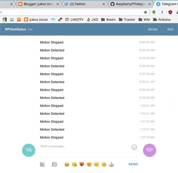 Bot thiab Raspberry Pi