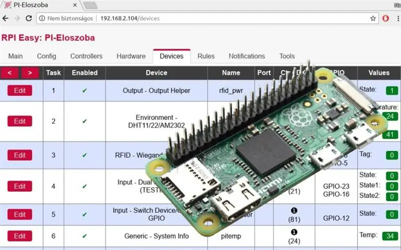 RPIEasy - RPI -põhine multisensor -seade