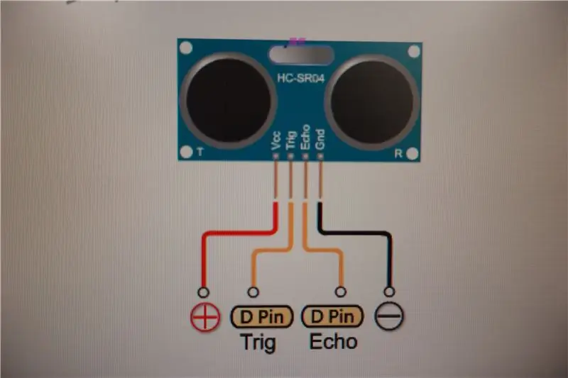 Circuito para HC-SR04