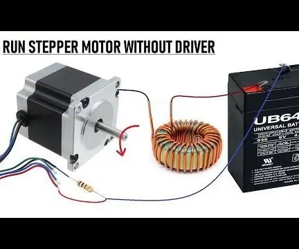 Wow !! Kør trinmotor uden driver -- Ny idé 2018: 4 trin (med billeder)