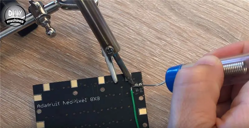 Adafruit Neomatrix voorbereiden