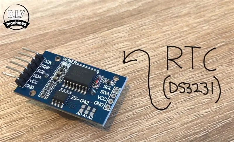 Lödtrådar till RTC DS3231