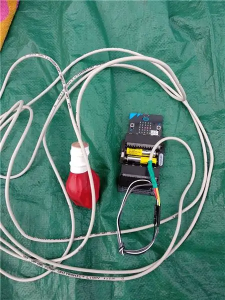 Versión de sonda de sensor y cable