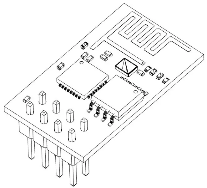 AT buyruqlar dasturiy ta'minoti bilan har qanday ESP8266 karta/modulini dasturlash