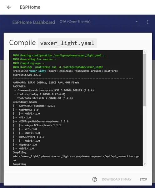 Firmware ya ESPHome