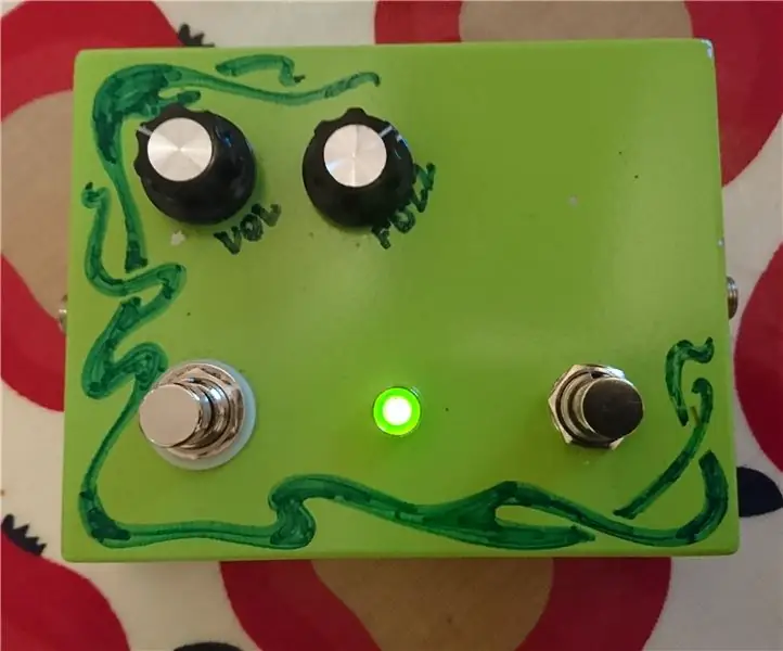 Guitar Fuzz Pedal: 6 ขั้นตอน (พร้อมรูปภาพ)