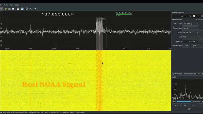 Programinė įranga, skirta įrašyti signalą