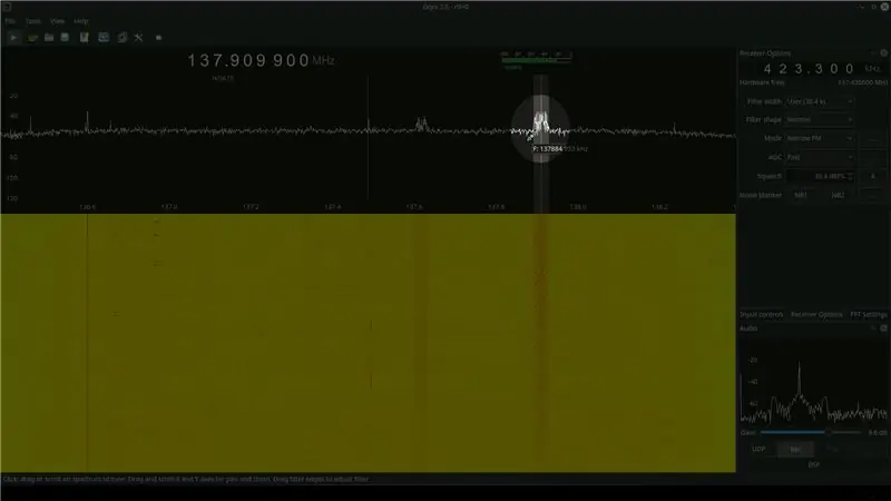 Programinė įranga, skirta įrašyti signalą