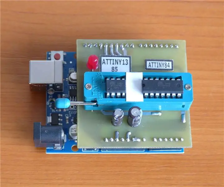 Un petit programmeur pour les microcontrôleurs ATTINY avec Arduino UNO : 7 étapes