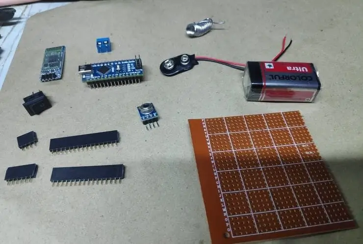 Membuat Sirkuit di PCB, Diagram Skema Lengkap