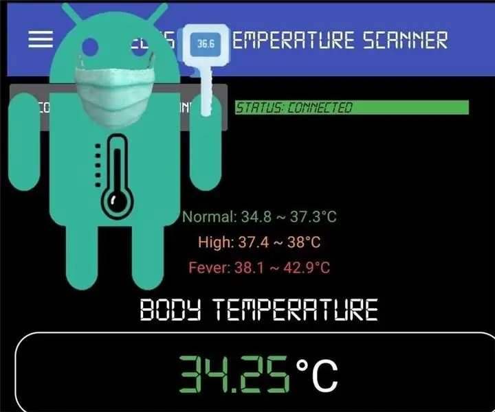 Bežični IC skener temperature: 9 koraka