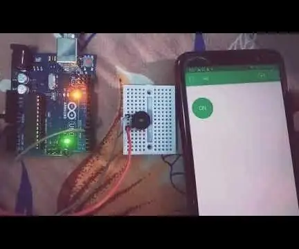 „Arduino+Blynk“projekto valdymo garsinis signalas: 8 žingsniai