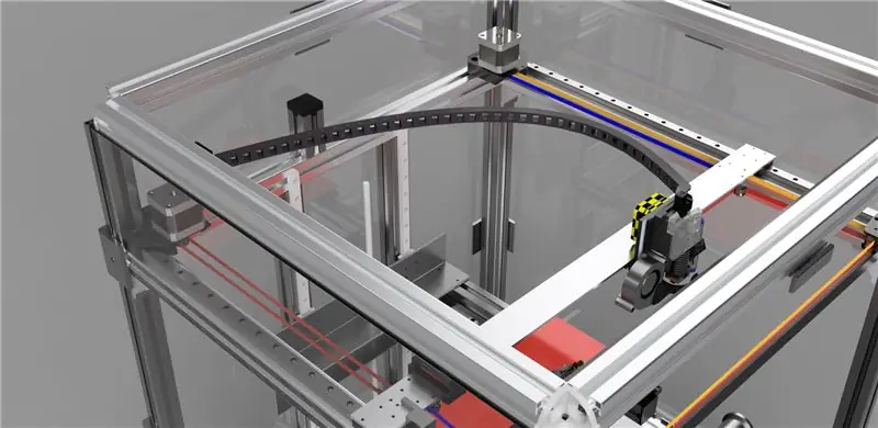 Ten volle funksionele Drag Chain Fusion 360