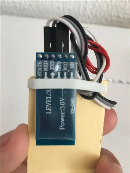 Wire ang Bluetooth HC-06 Module