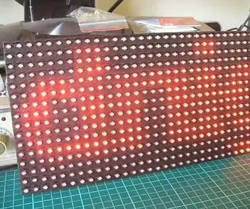 Arduino -rolteksklok: 3 stappe