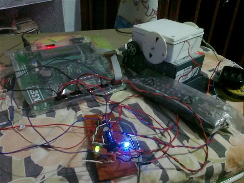 Kretsdiagrammer for motordriver og IR -sensor