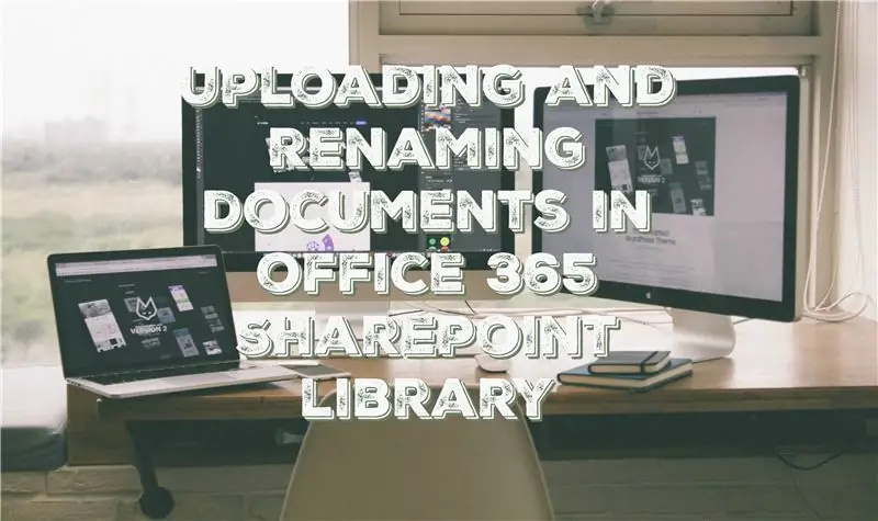 Sådan uploades og omdøbes dokumenter i et Office 365 SharePoint -bibliotek