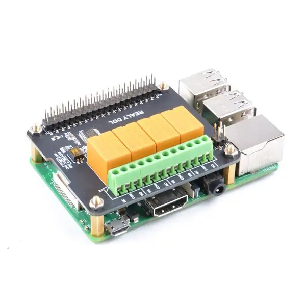 Kendskab til DockerPi Series 4 Channel Relay Board