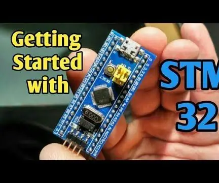 Početak rada sa Stm32 upotrebom Arduino IDE -a: 3 koraka