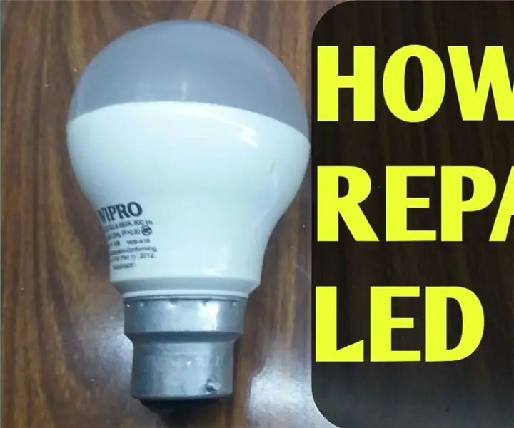 Comment réparer une ampoule LED : 8 étapes