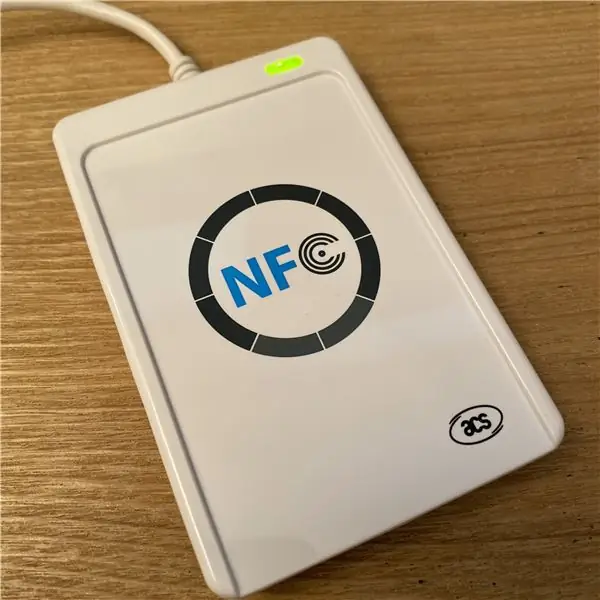 المستلزمات المطلوبة 2: قارئ NFC