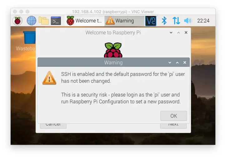 เชื่อมต่อและตั้งค่า Raspberry Pi GUI. ของคุณ