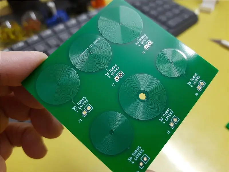 Commande de PCB