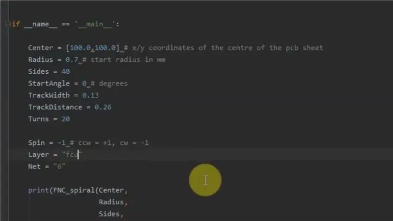 Realizzare bobine in KiCad