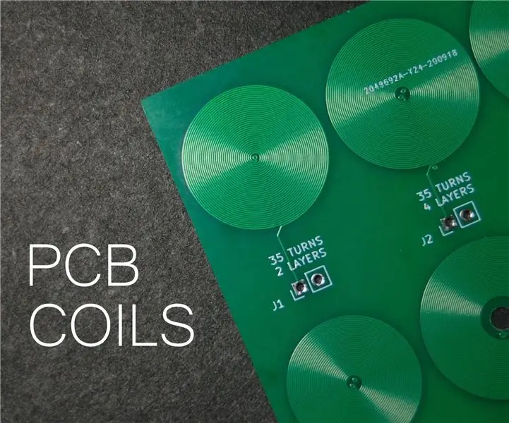 PCB Coils ใน KiCad: 5 ขั้นตอน (พร้อมรูปภาพ)