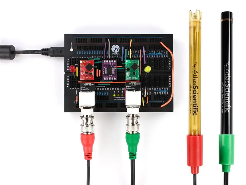 NAREDITE SVOJ SISTEM ZA NADZOR PH IN SALINITY Z LED KAZALCI