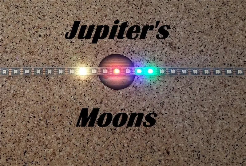 Jupitera satelīta displejs