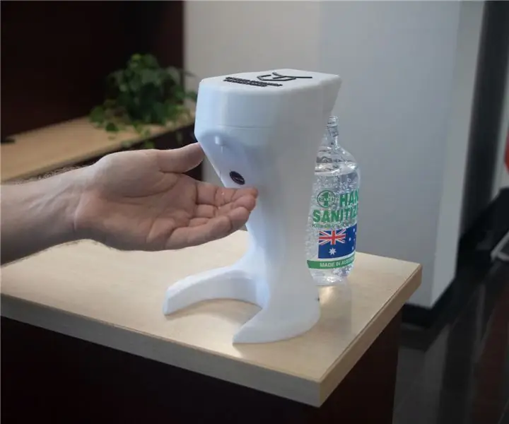 Distributeur automatique de désinfectant pour les mains : 3 étapes