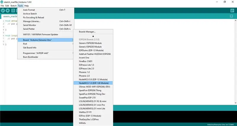 Com programar NodeMCU mitjançant Arduino IDE