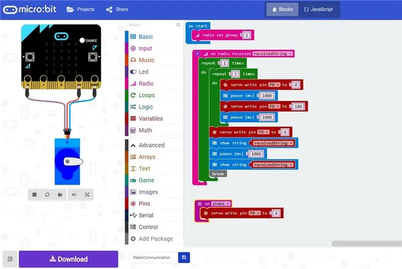 Codieren Sie die zwei Micro:Bits!